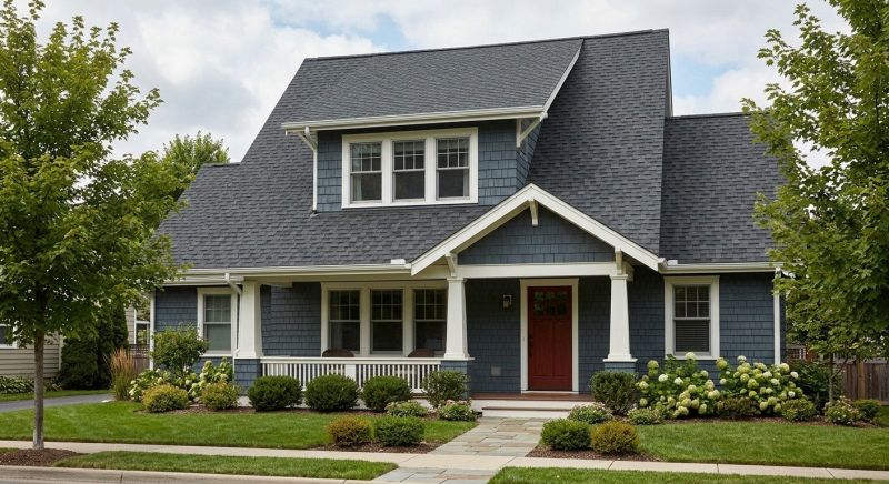 A Frame Roof Installation in Dunkirk, MD