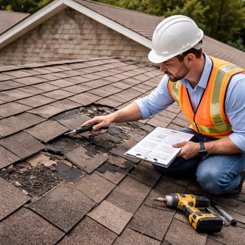 Asphalt Roof Inspection in Crownsville, MD
