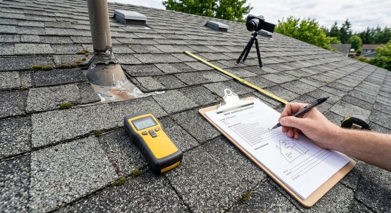 Asphalt Roof Inspection in Huntingtown, MD