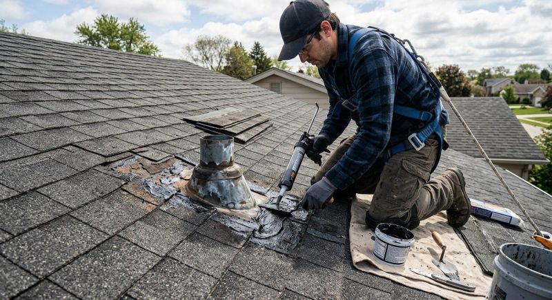 Asphalt Roof Leak Repair in Brandywine, MD