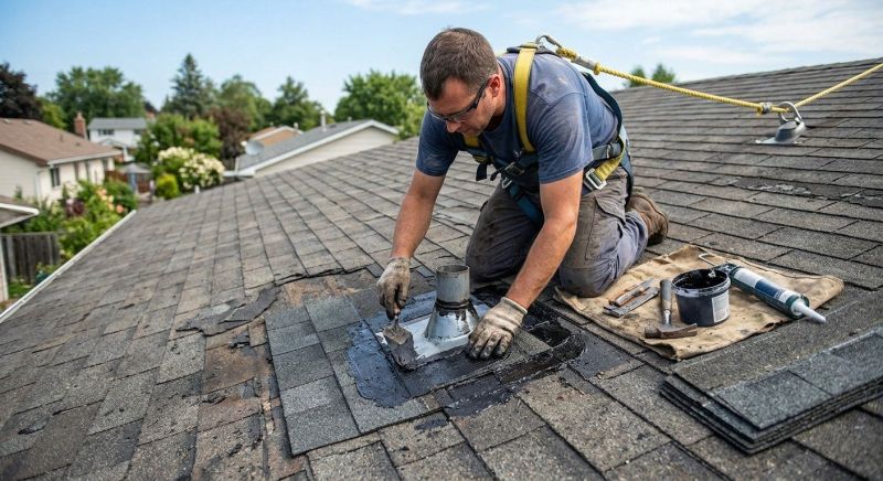 Asphalt Roof Leak Repair in Oxon Hill, MD