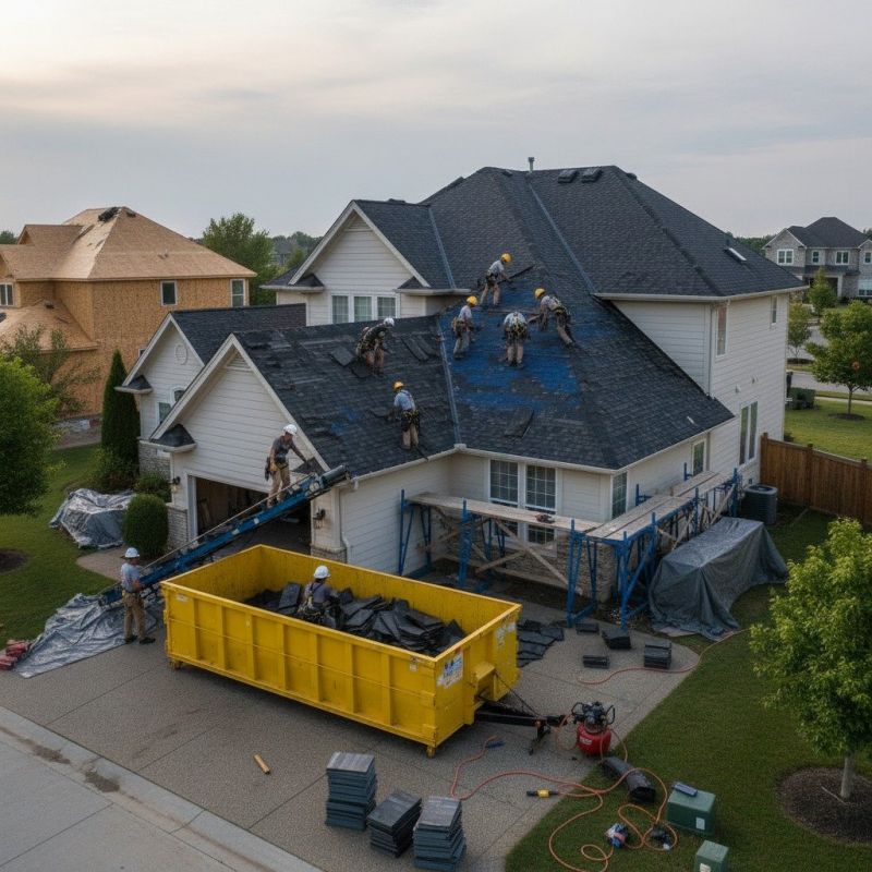 Asphalt Roof Replacement in La Plata, MD