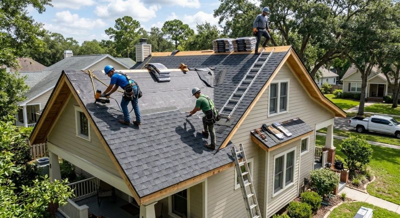 Asphalt Shingles Installation in La Plata, MD