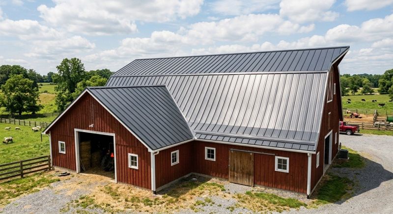 Barn Roof Replacement in Crownsville, MD