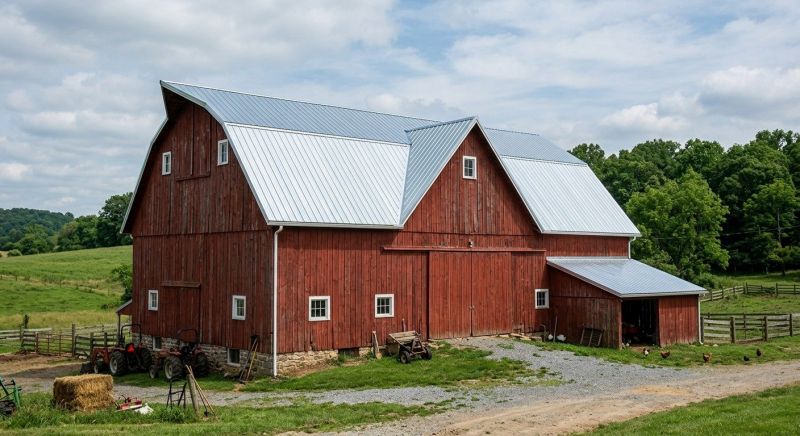 Barn Roof Replacement in La Plata, MD