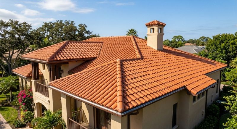 Barrel Tile Roof Installation in Dunkirk, MD