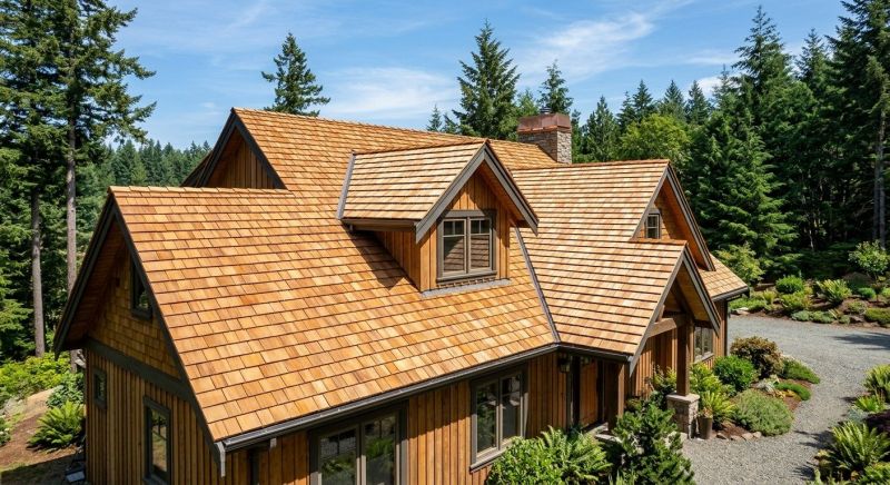 Cedar Roof Installation in Brandywine, MD