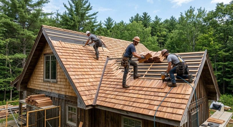 Cedar Roof Installation in Dunkirk, MD