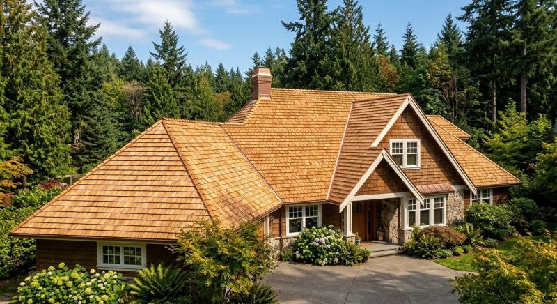 Cedar Roof Installation in Oxon Hill, MD