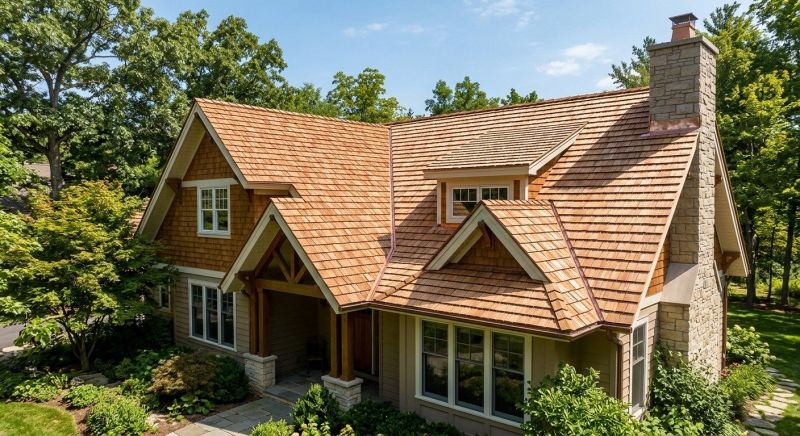 Cedar Shake Roof Construction in Charles County, MD