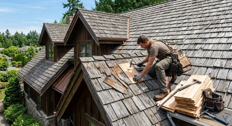 Cedar Shingles Repair in Fort Washington, MD