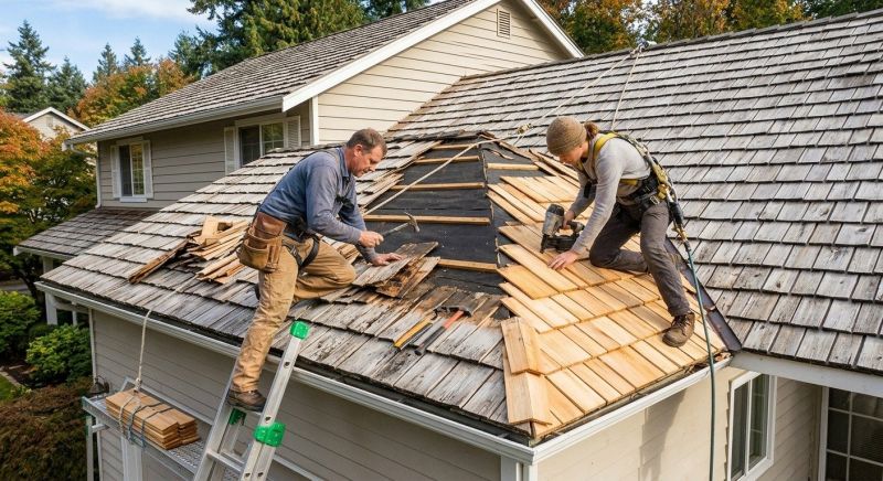 Cedar Shingles Repair in Odenton, MD