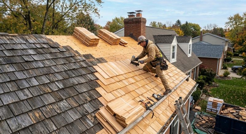 Cedar Shingles Replacement in Lothian, MD
