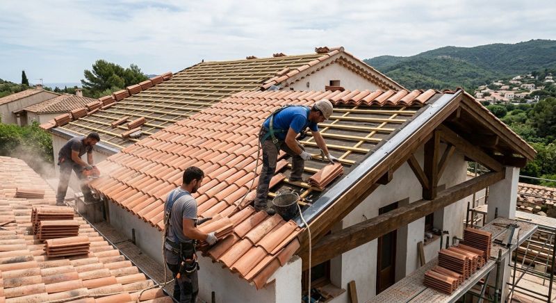 Clay Roof Installation in Charles County, MD