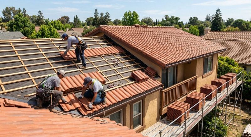 Clay Roof Installation in Crownsville, MD
