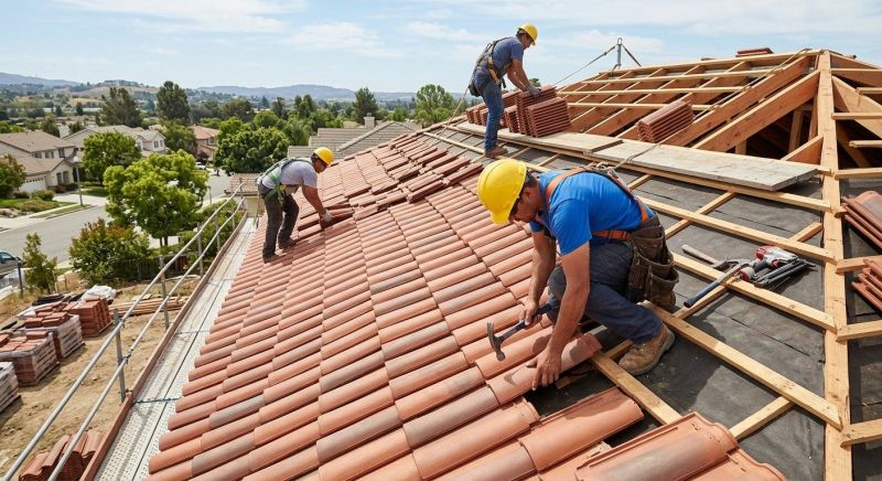 Clay Roof Installation in Davidsonville, MD