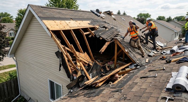 Collapsing Roof Repair in Dunkirk, MD