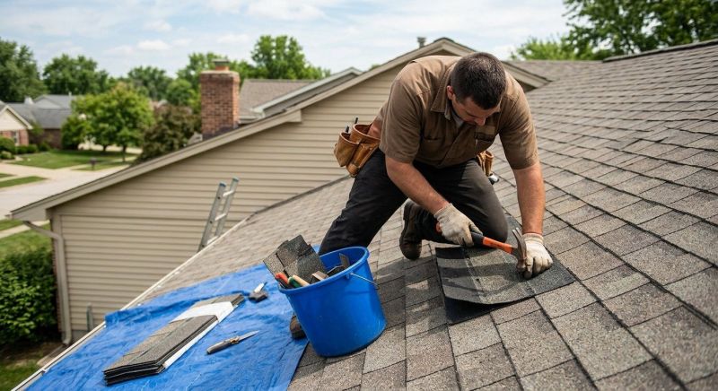 Composite Shingle Repair in Dunkirk, MD