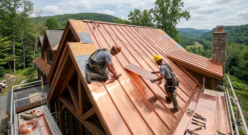 Copper Roof Installation in Dunkirk, MD