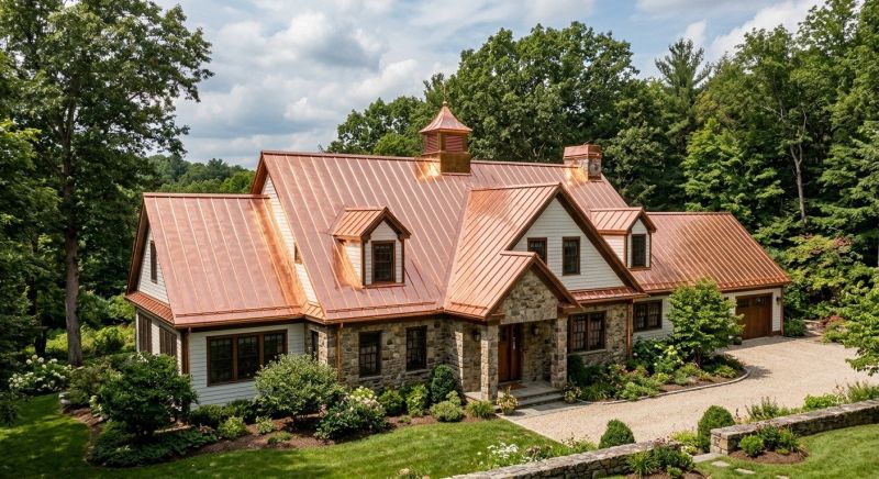 Copper Roof Replacement in Dunkirk, MD