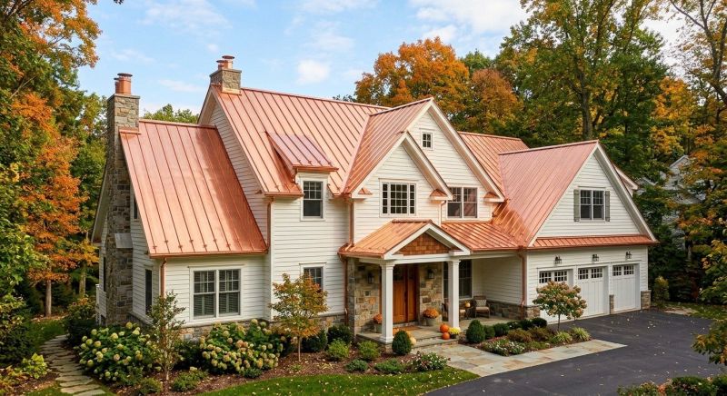 Copper Roof Replacement in Dunkirk, MD