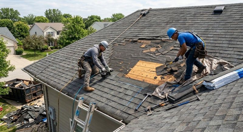 Damaged Roof Repair in Greenbelt, MD