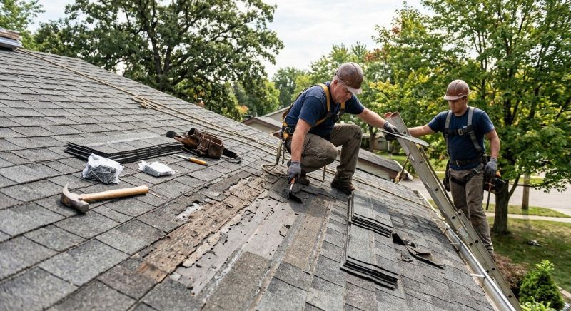 Damaged Roof Repair in Temple Hills, MD