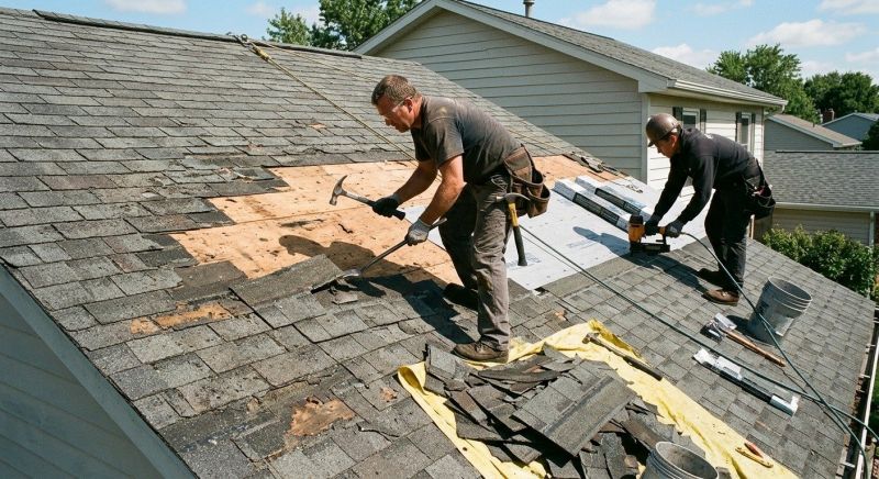 Damaged Roof Repair in Waldorf, MD