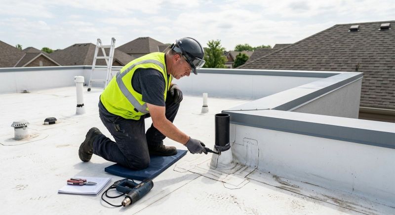Epdm Roof Inspection in Dunkirk, MD