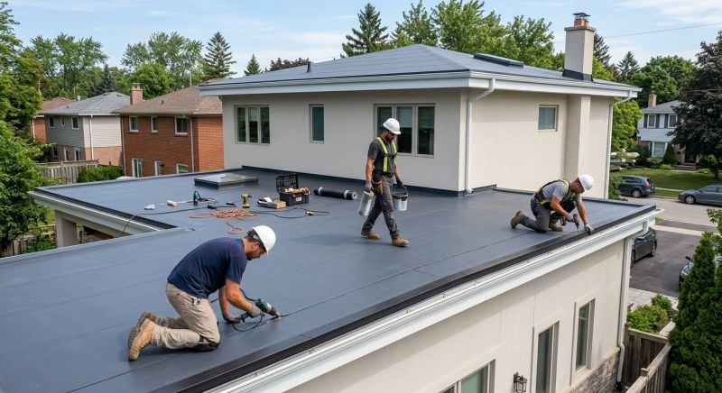 Epdm Roof Installation in Crownsville, MD