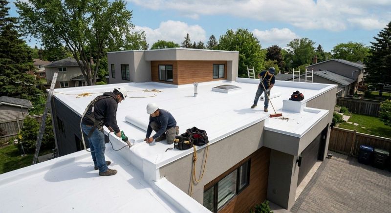 Flat Roof Installation in Dunkirk, MD