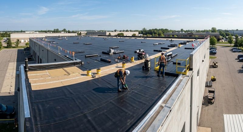 Flat Roof Installation in Oxon Hill, MD