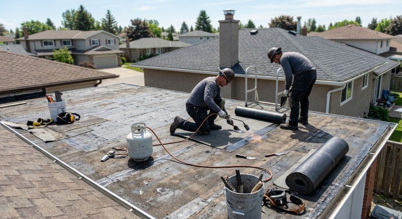 Flat Roof Repair in Clinton, MD