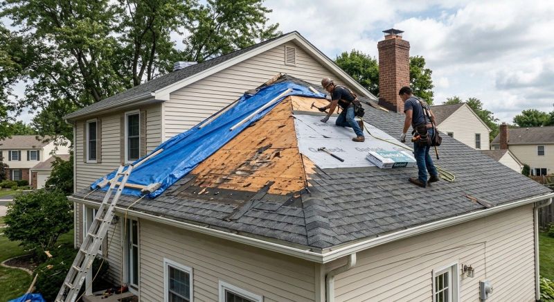 Hail Damage Roof Repair in Capitol Heights, MD