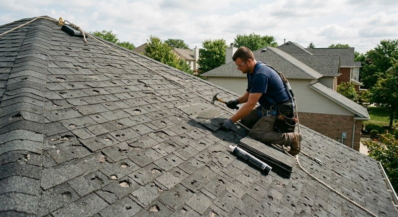 Hail Damage Roof Repair in Dunkirk, MD