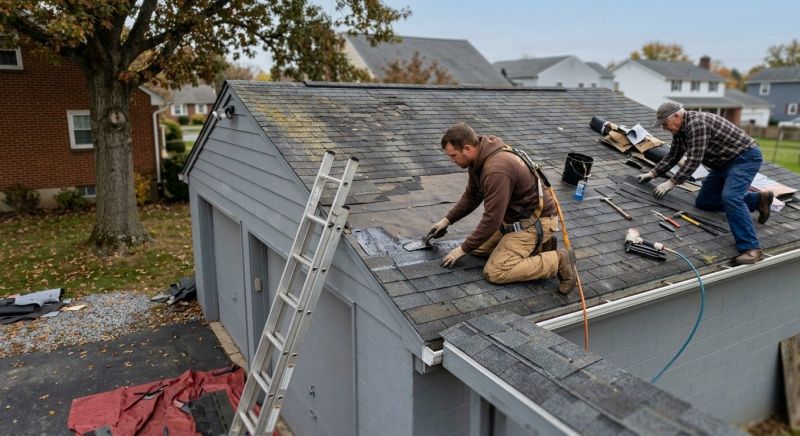 House Roof Repair in Saint Leonard, MD