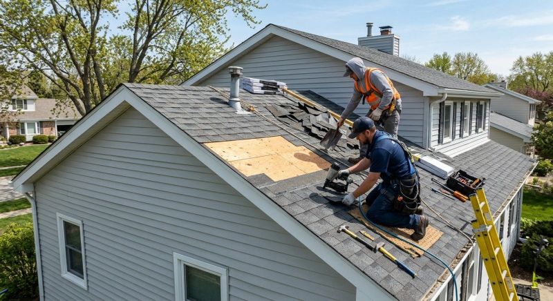 House Roof Repair in Temple Hills, MD