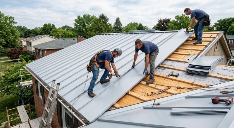 Metal Roof Installation in Davidsonville, MD