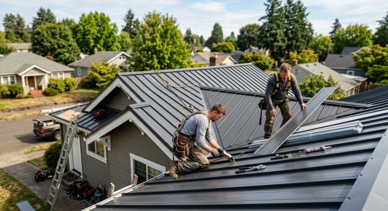 Metal Roof Repair in Bryans Road, MD