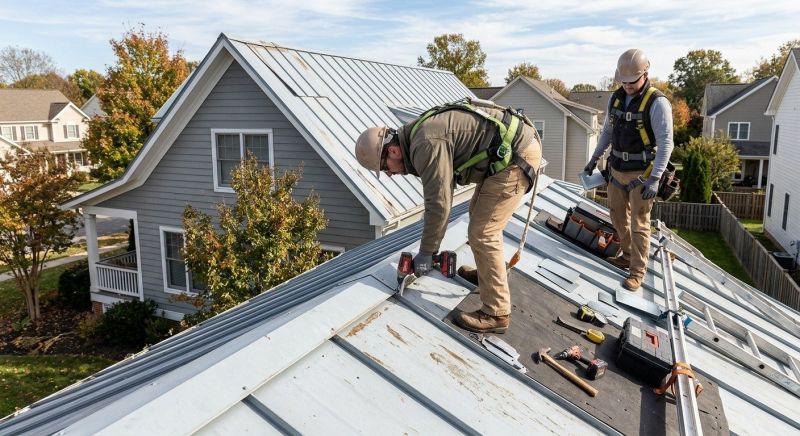 Metal Roof Repair in Dunkirk, MD
