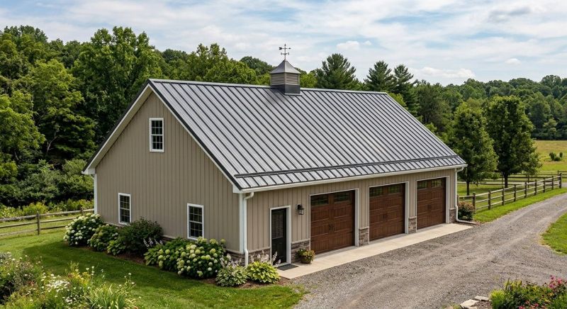 Pole Barn Roof Repair in Crofton, MD