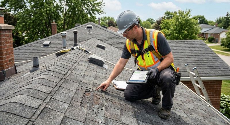 Roof Damage Inspection in Queen Annes County, MD