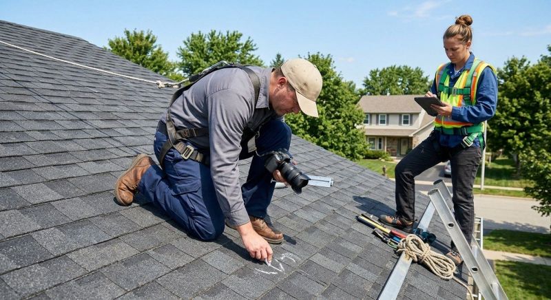 Roof Damage Inspection in Temple Hills, MD