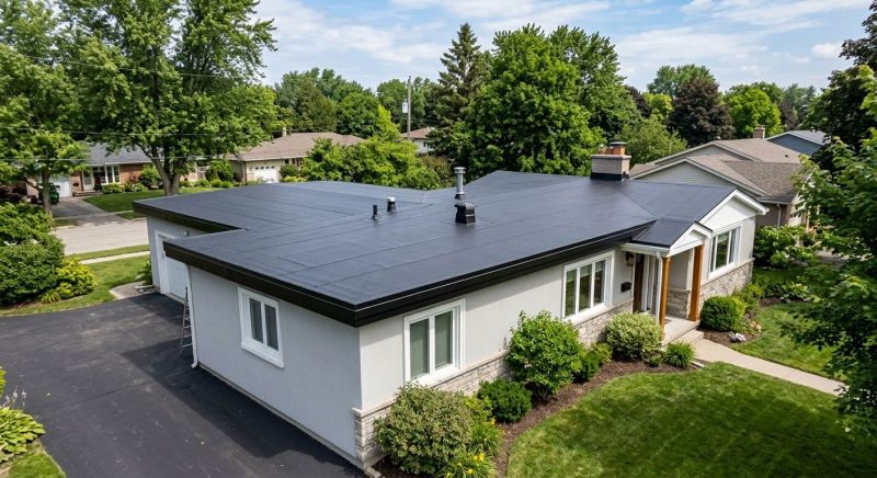 Rubber Roof Installation in Dunkirk, MD