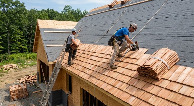Shake Roof Replacement in Dunkirk, MD