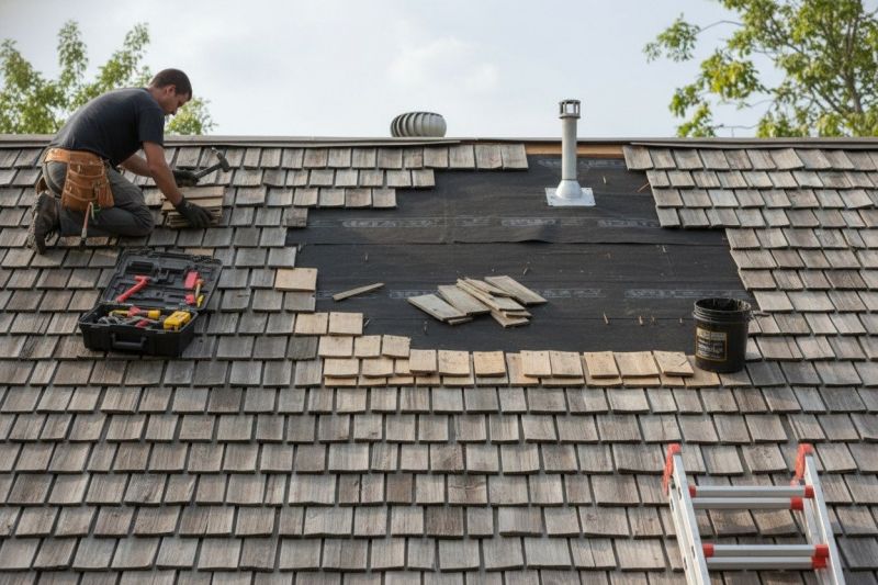 Shake Shingle Repair in Davidsonville, MD
