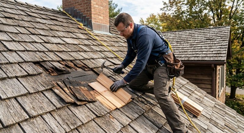 Shake Shingle Repair in Davidsonville, MD