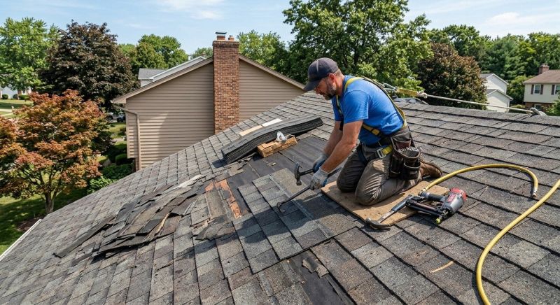 Shingles Repair in Brandywine, MD