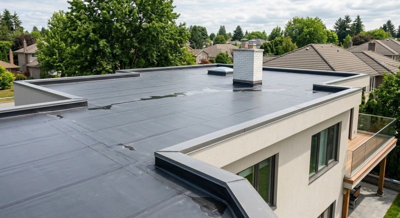 Single Ply Roof Installation in Dunkirk, MD