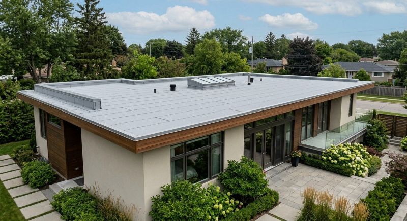 Single Ply Roof Installation in Lothian, MD